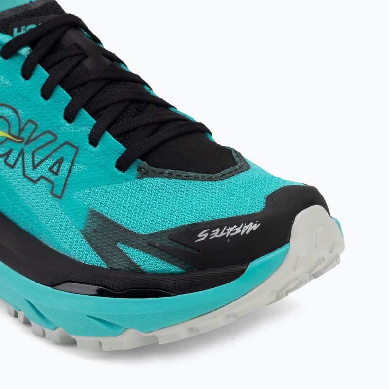 Încălțăminte de alergare pentru femei HOKA Mafate 5 black/electric aqua 7