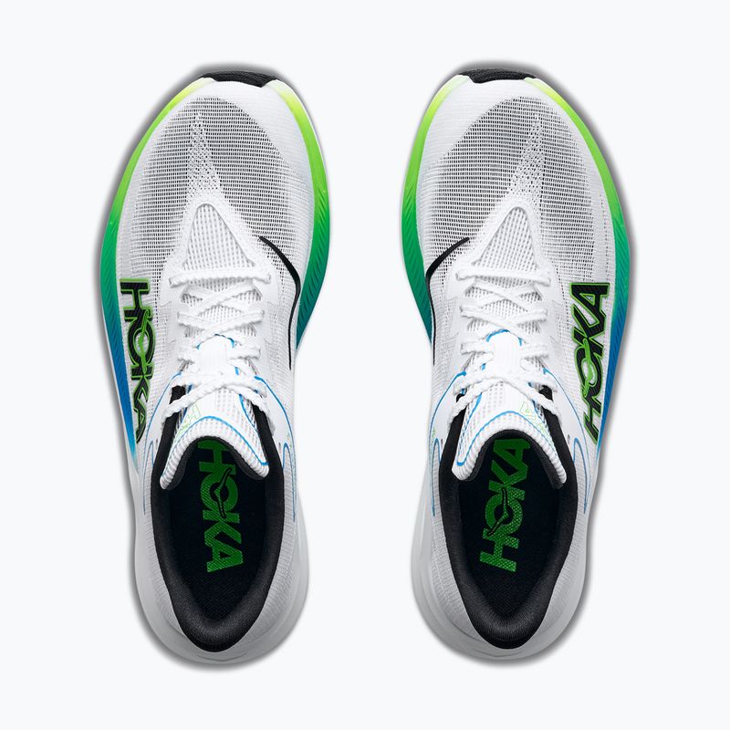 Încălțăminte de alergare HOKA Rocket X 3 frost/electric lime 8