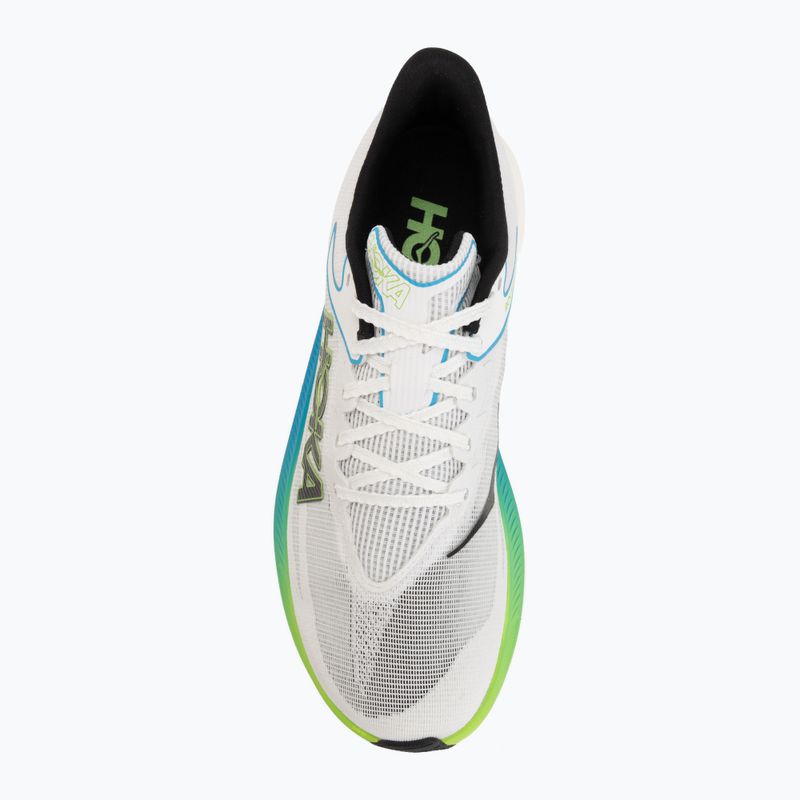 Încălțăminte de alergare HOKA Rocket X 3 frost/electric lime 5