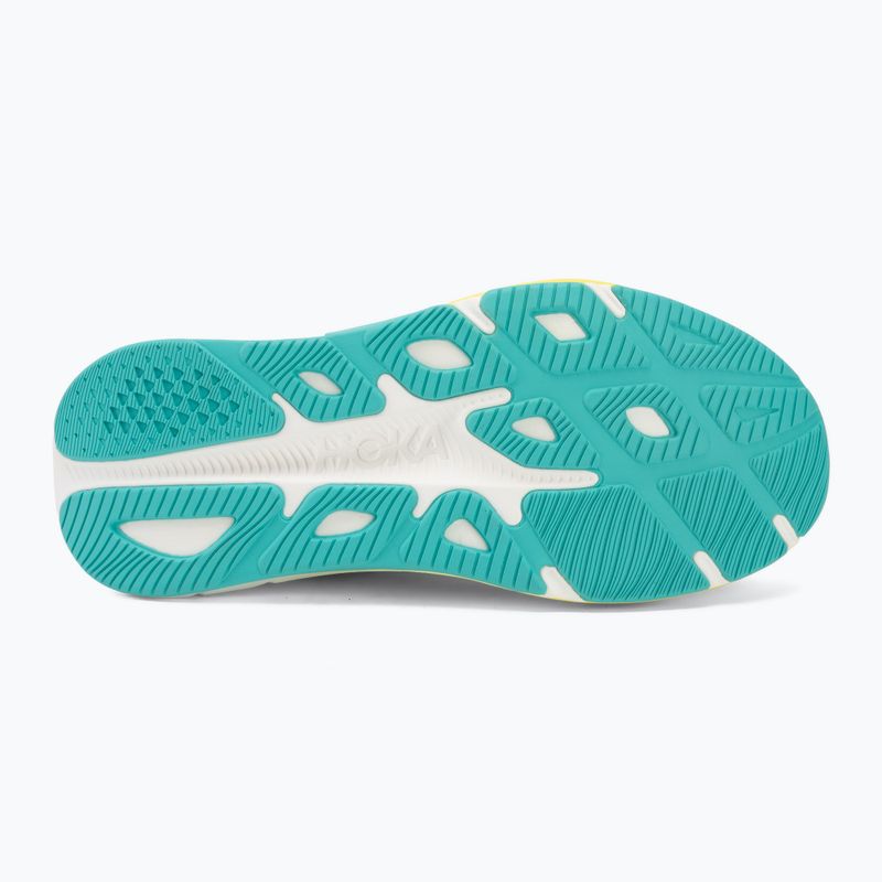 Încălțăminte de alergare pentru copii HOKA Rincon 4 electric aqua/neon hoka citrus 4