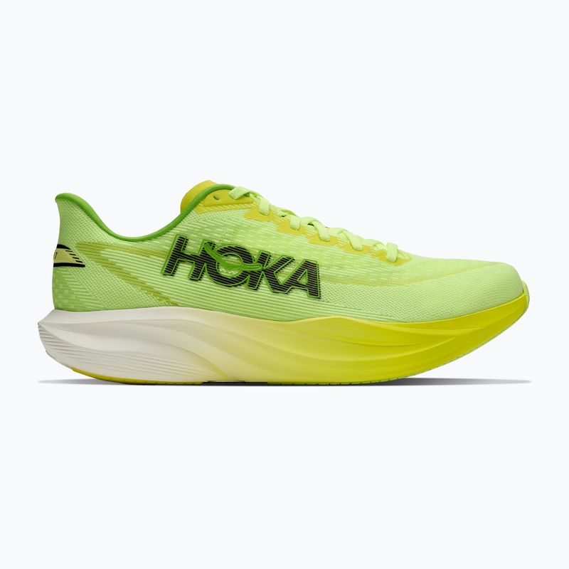 Încălțăminte de alergare pentru bărbați HOKA Mach 7 neon yuzu/hoka citrus 2