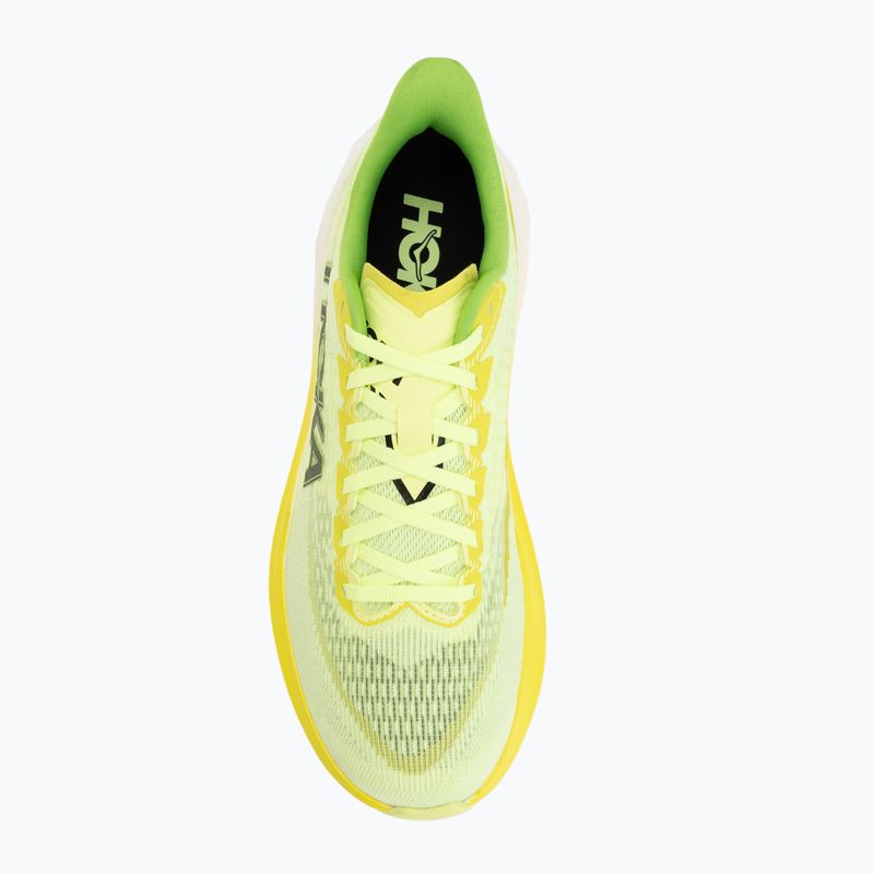 Încălțăminte de alergare pentru bărbați HOKA Mach 7 neon yuzu/hoka citrus 5