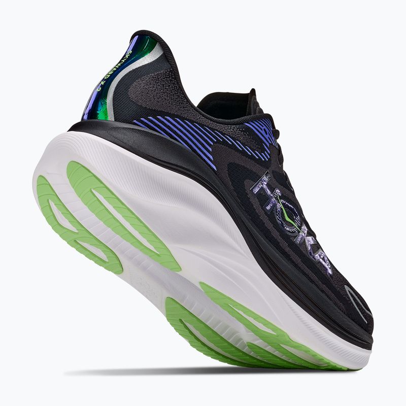 Încălțăminte de alergare pentru bărbați HOKA Skyward X 2 carbon black/neon nebula 5