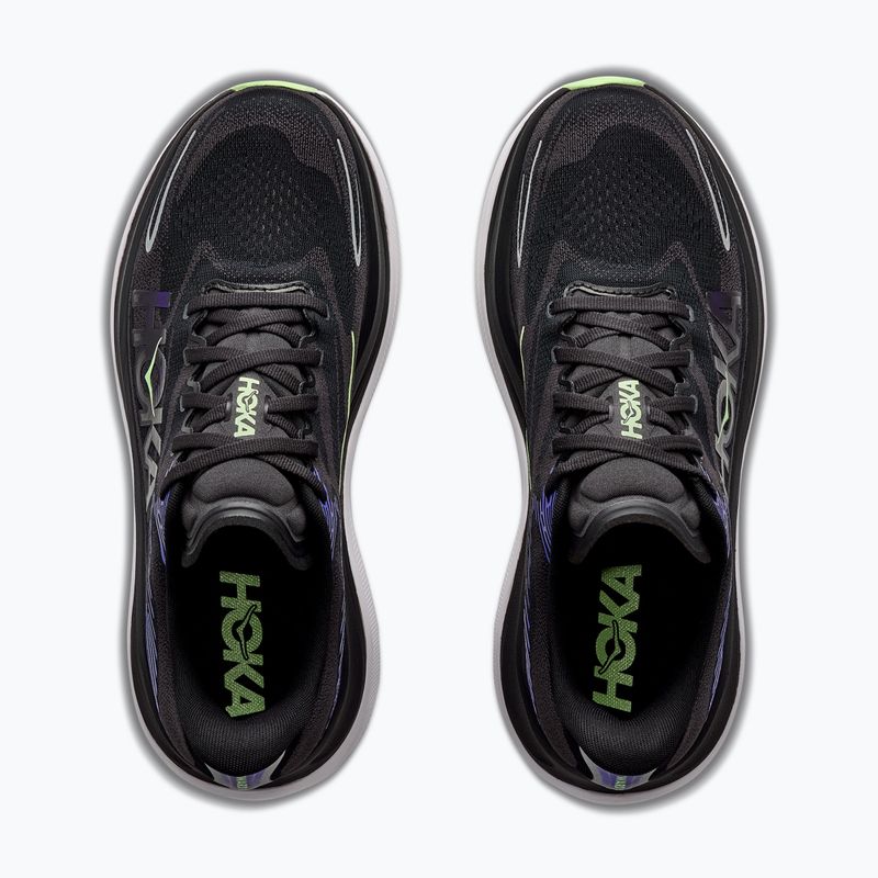 Încălțăminte de alergare pentru bărbați HOKA Skyward X 2 carbon black/neon nebula 8