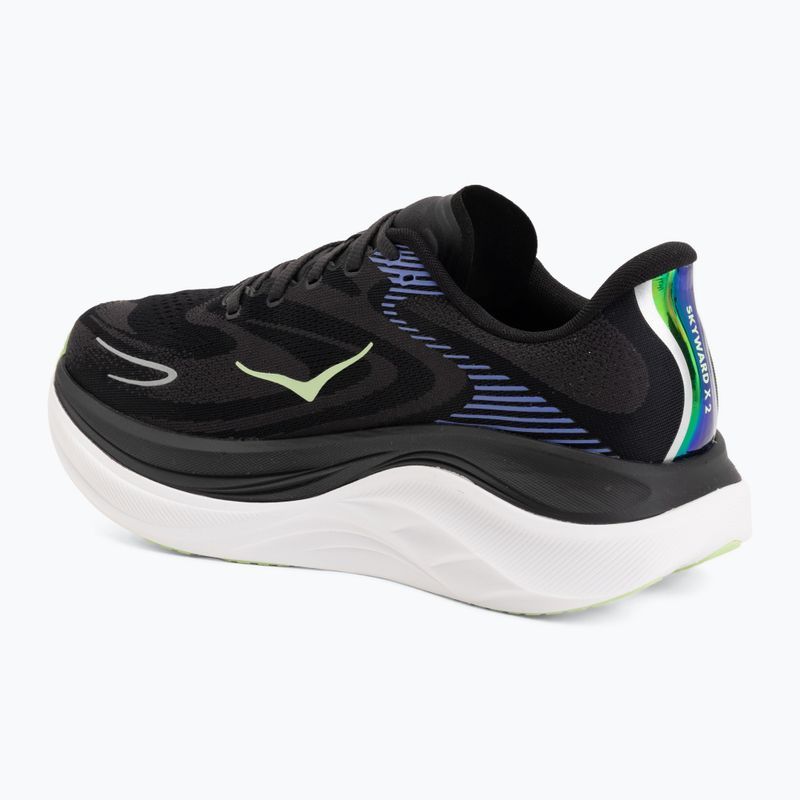 Încălțăminte de alergare pentru bărbați HOKA Skyward X 2 carbon black/neon nebula 3
