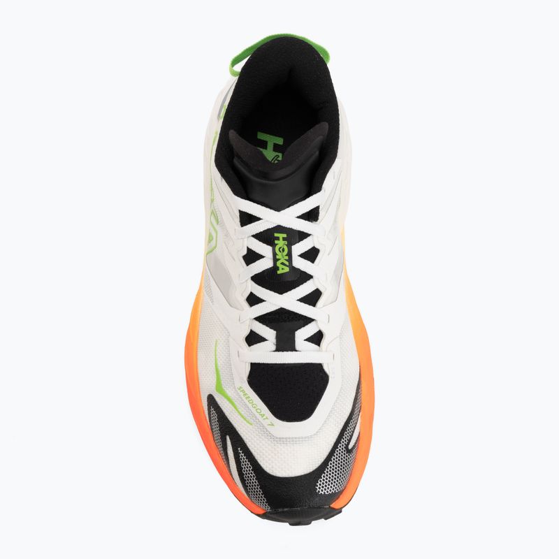 Încălțăminte de alergare pentru bărbați HOKA Speedgoat 7 frost/neon tangerine 5