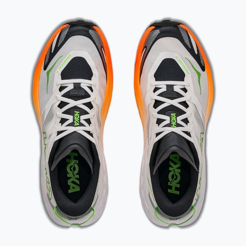 Încălțăminte de alergare pentru bărbați HOKA Speedgoat 7 frost/neon tangerine 8