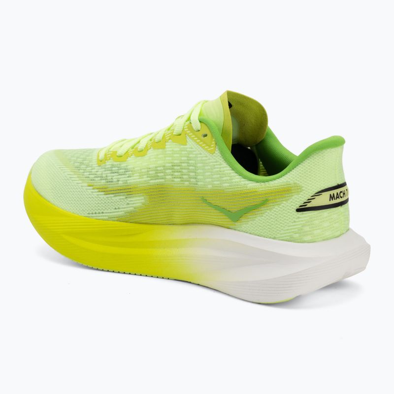 Încălțăminte de alergare pentru femei HOKA Mach 7 neon yuzu/hoka citrus 3