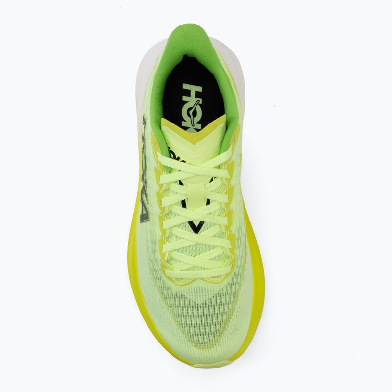 Încălțăminte de alergare pentru femei HOKA Mach 7 neon yuzu/hoka citrus 5