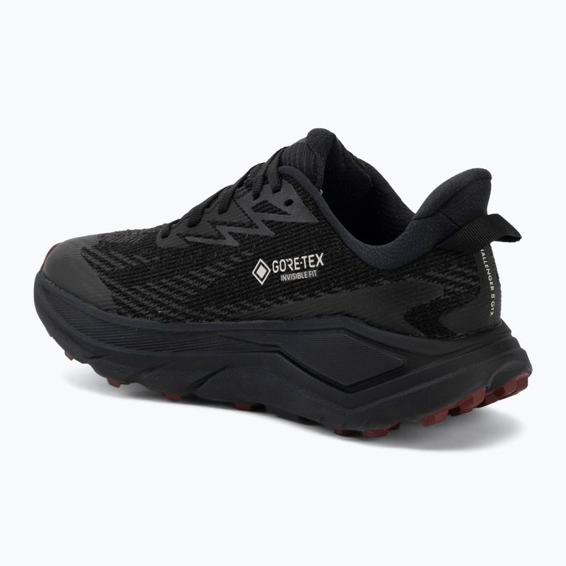 Încălțăminte de alergare pentru femei HOKA Challenger 8 GTX black/varsity burgundy 3