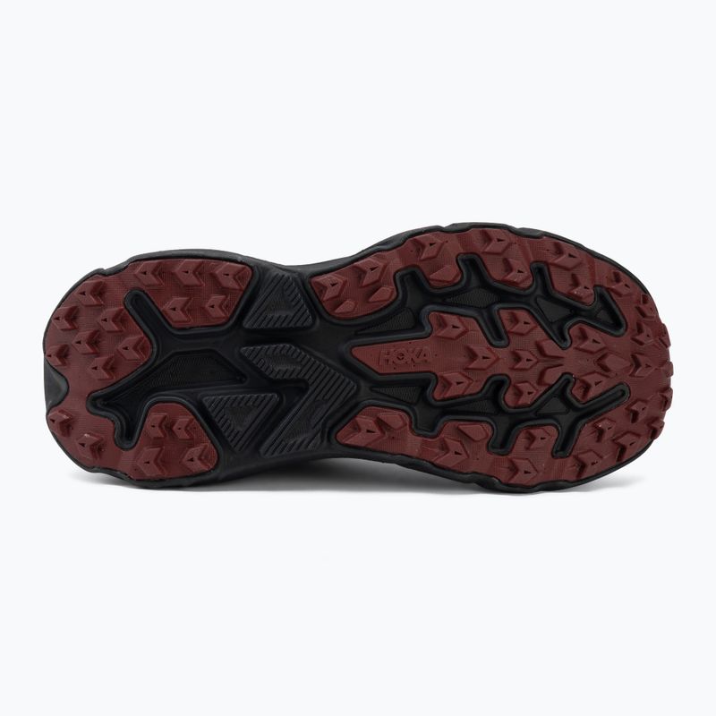 Încălțăminte de alergare pentru femei HOKA Challenger 8 GTX black/varsity burgundy 4