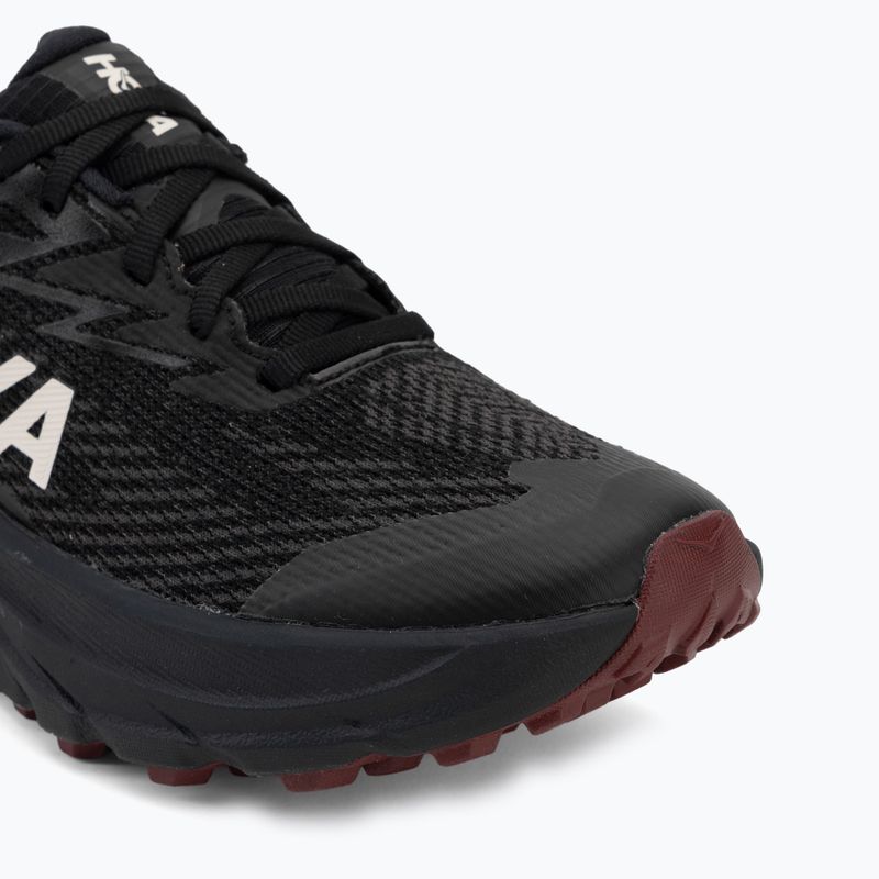 Încălțăminte de alergare pentru femei HOKA Challenger 8 GTX black/varsity burgundy 7