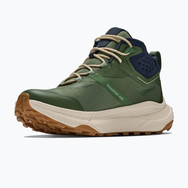 Încălțăminte de trekking pentru bărbați HOKA Transport Hike GTX nettle leaf/alabaster 4