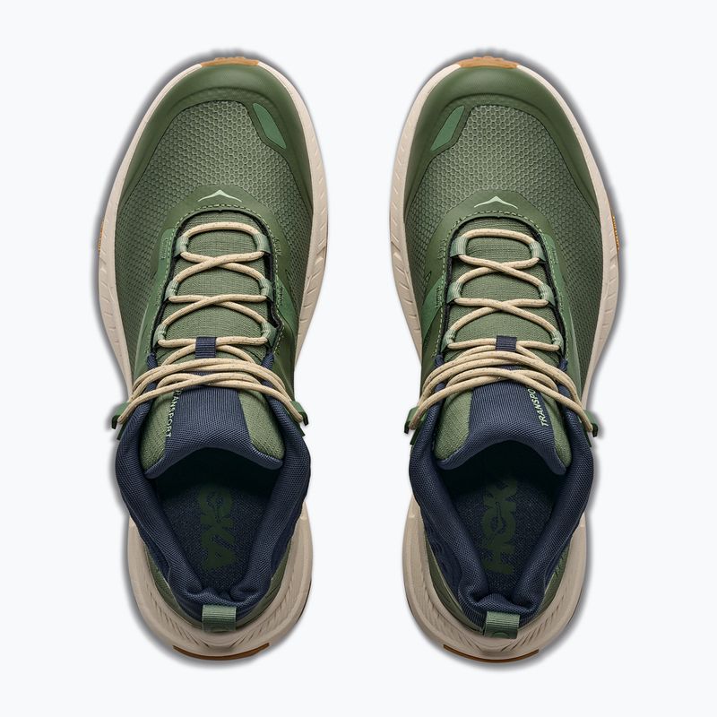 Încălțăminte de trekking pentru bărbați HOKA Transport Hike GTX nettle leaf/alabaster 8