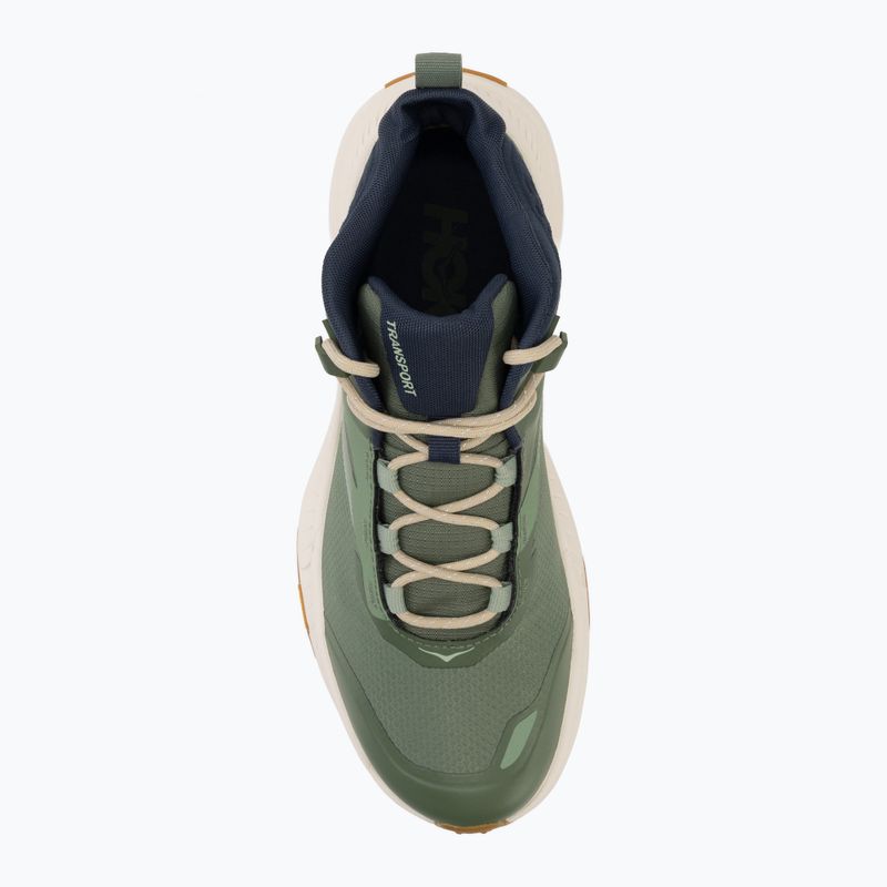 Încălțăminte de trekking pentru bărbați HOKA Transport Hike GTX nettle leaf/alabaster 5