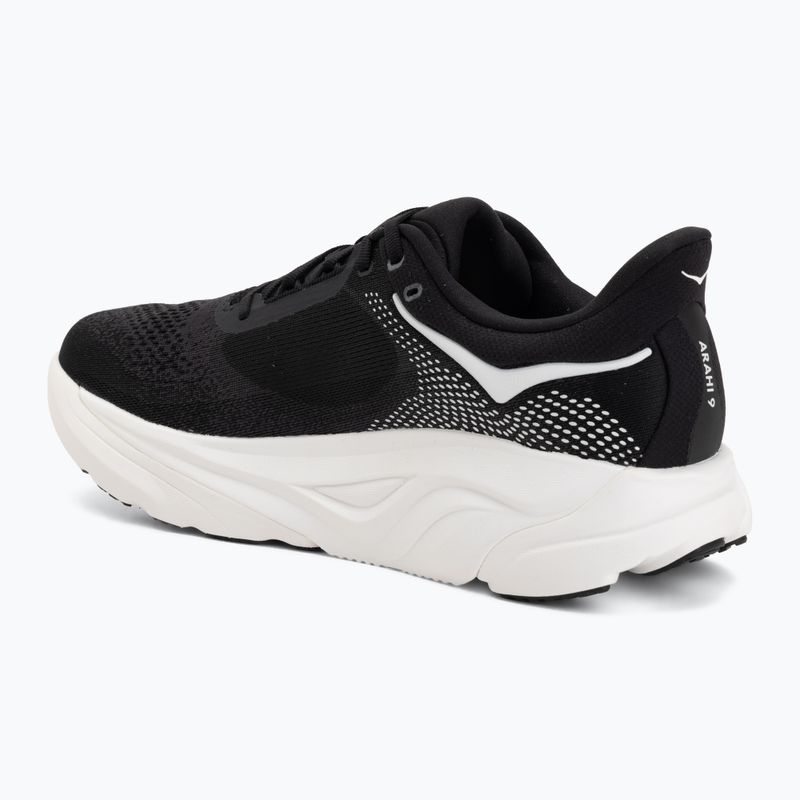 Încălțăminte de alergare pentru bărbați HOKA Arahi 9 black/white 3