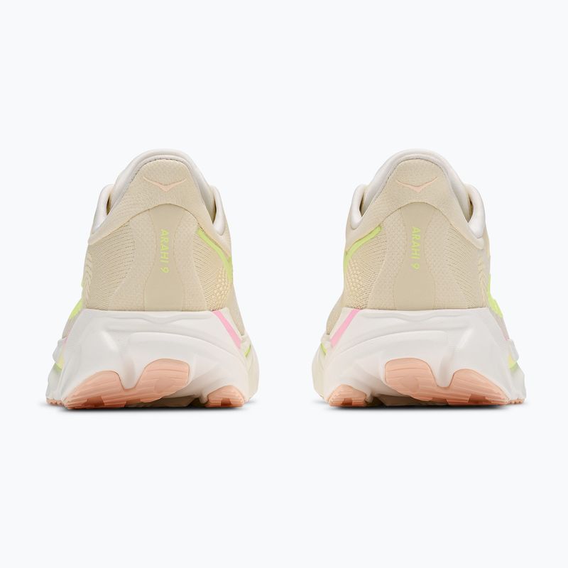 Încălțăminte de alergare pentru femei HOKA Arahi 9 vintage yellow/alabaster 4