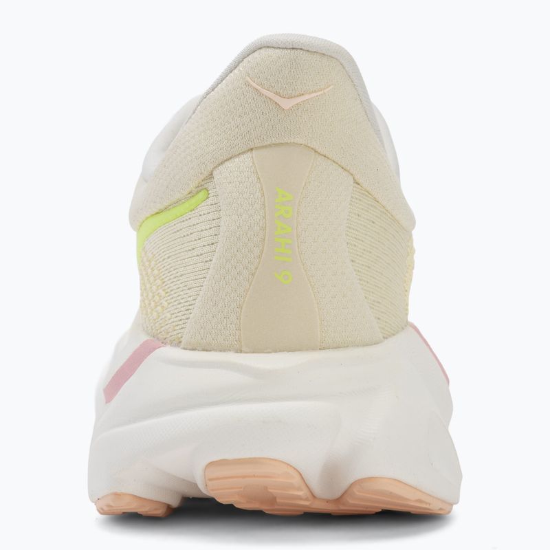 Încălțăminte de alergare pentru femei HOKA Arahi 9 vintage yellow/alabaster 6