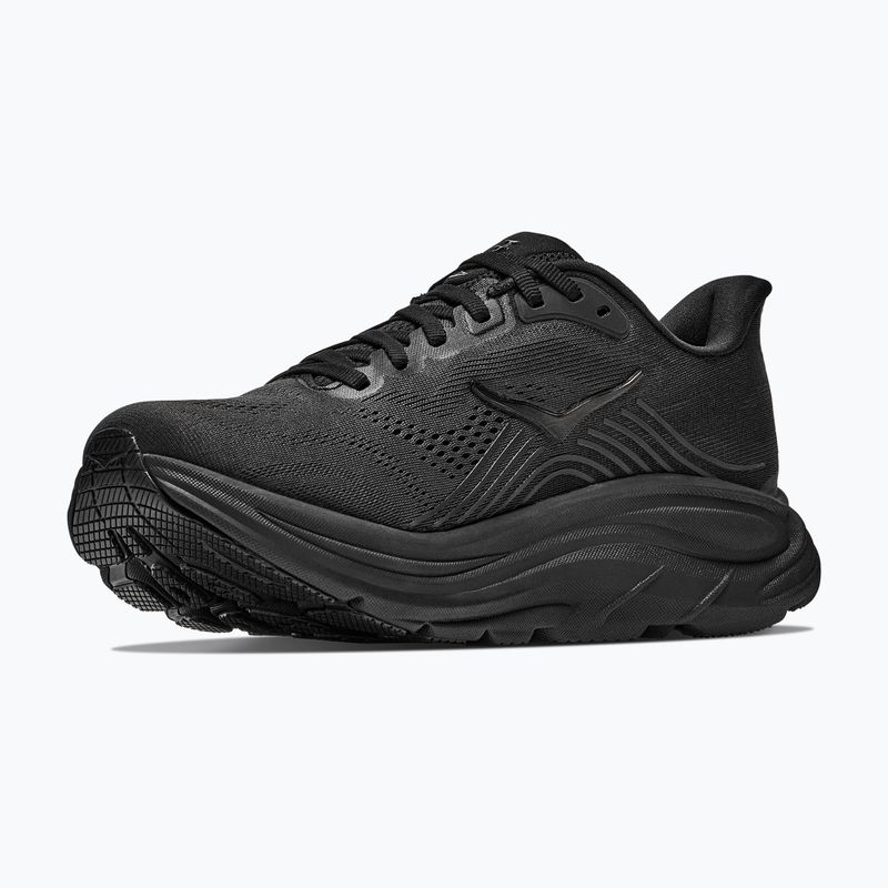 Încălțăminte de alergare pentru bărbați Hoka Clifton 11 black/black 2