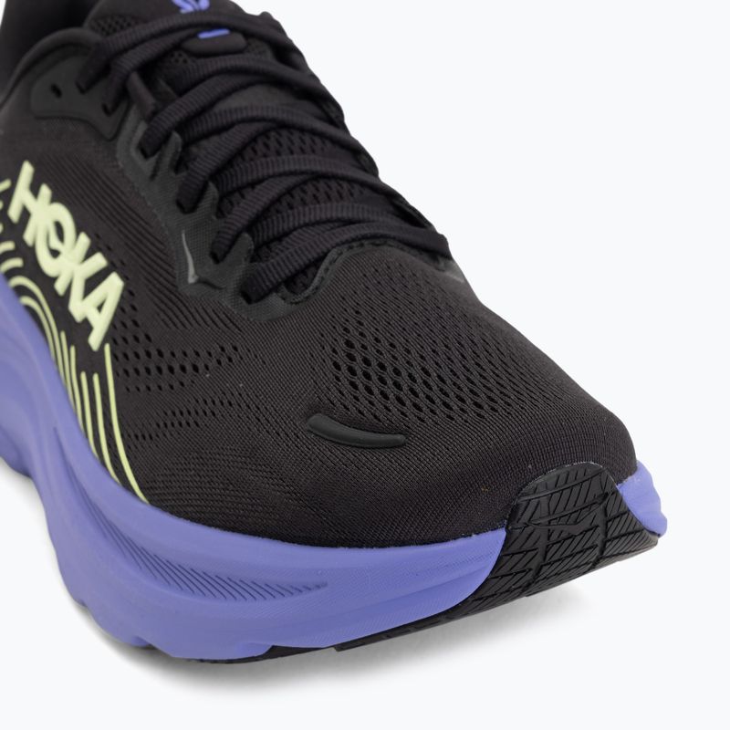 Încălțăminte de alergare pentru bărbați Hoka Clifton 11 black/neon yuzu 7