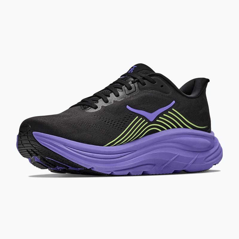 Încălțăminte de alergare pentru bărbați Hoka Clifton 11 black/neon yuzu 2
