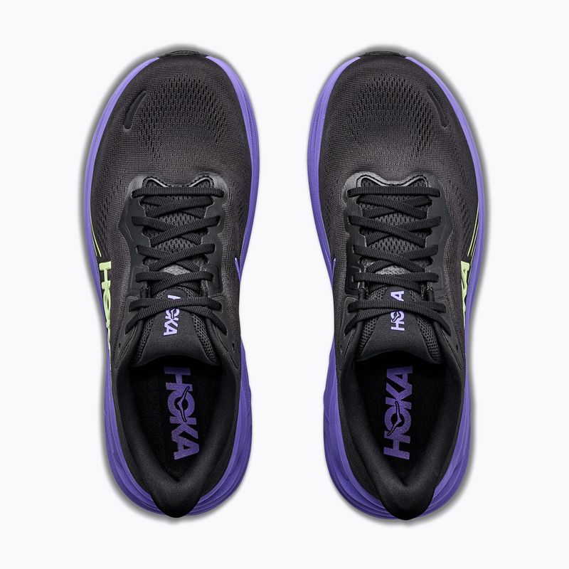 Încălțăminte de alergare pentru bărbați Hoka Clifton 11 black/neon yuzu 5
