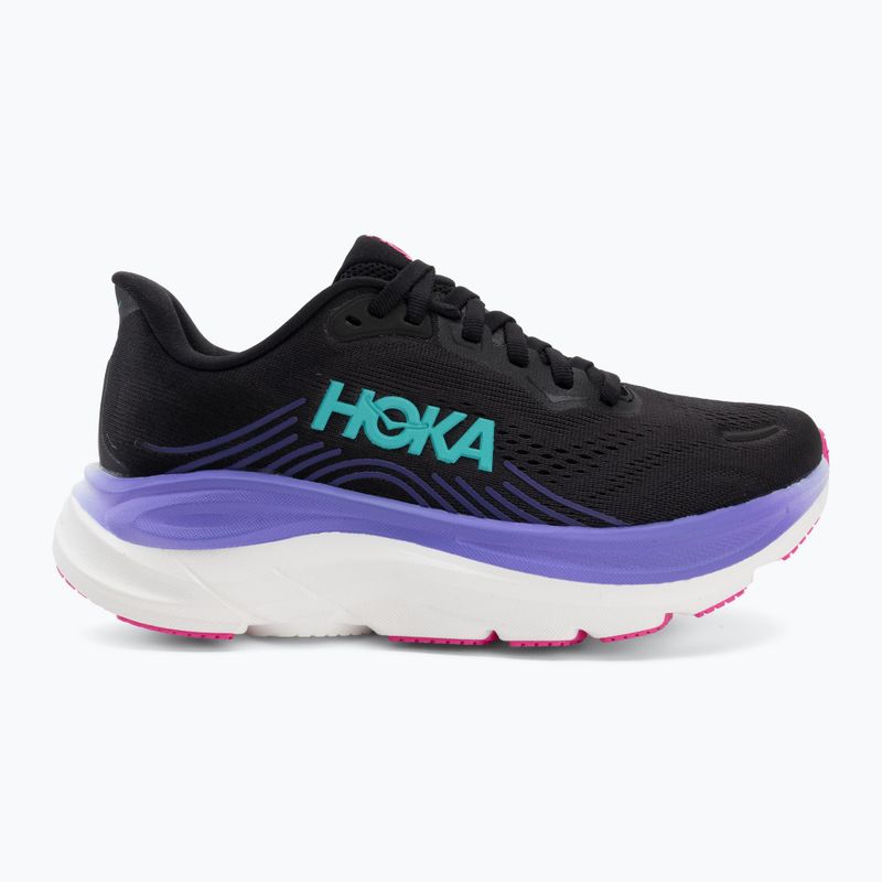 Încălțăminte de alergare pentru femei Hoka Clifton 11 black/neon nebula 2