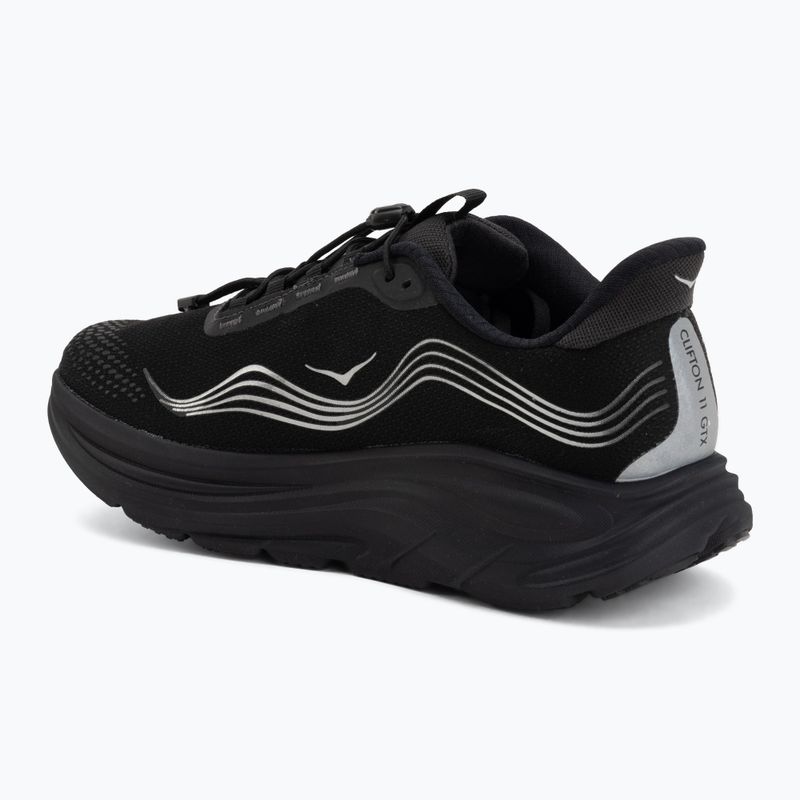 Încălțăminte de alergare pentru bărbați HOKA Clifton 11 GTX black/black 3