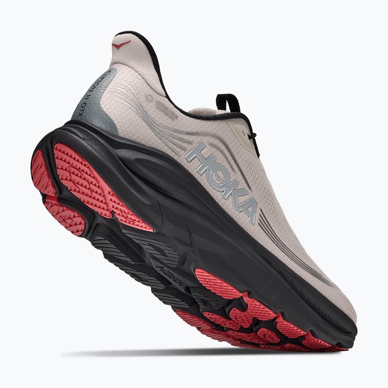 Încălțăminte de alergare pentru bărbați HOKA Clifton 11 GTX river rock grey/carbon black 5