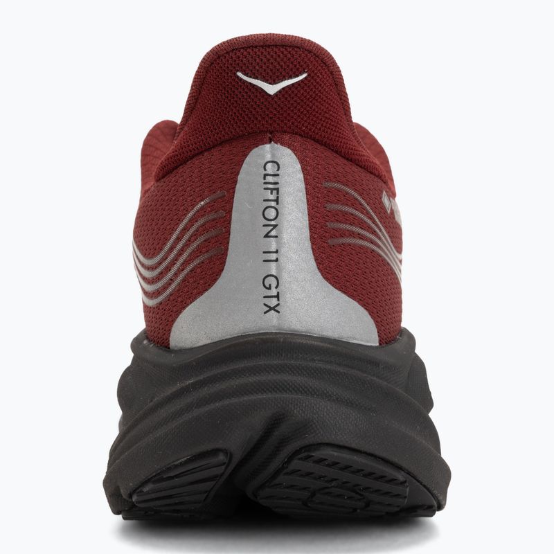 Încălțăminte de alergare pentru bărbați HOKA Clifton 11 GTX varsity burgundy/carbon black 6