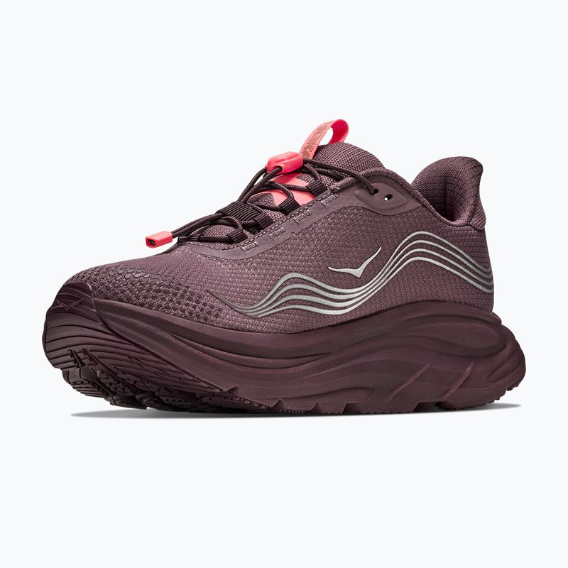 Încălțăminte de alergare pentru femei HOKA Clifton 11 GTX smoky quartz/deep mauve 4