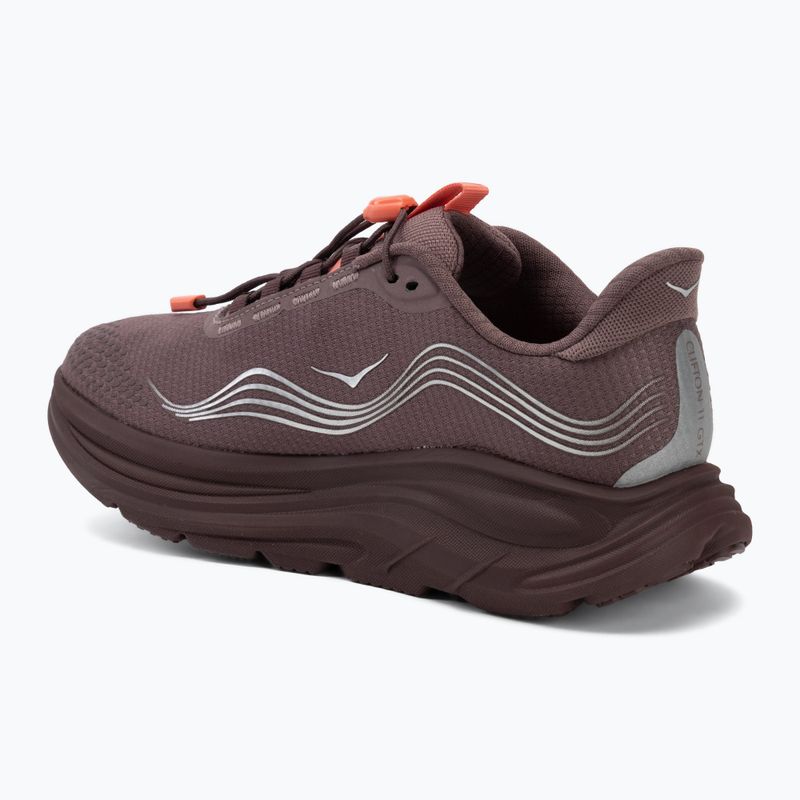 Încălțăminte de alergare pentru femei HOKA Clifton 11 GTX smoky quartz/deep mauve 3