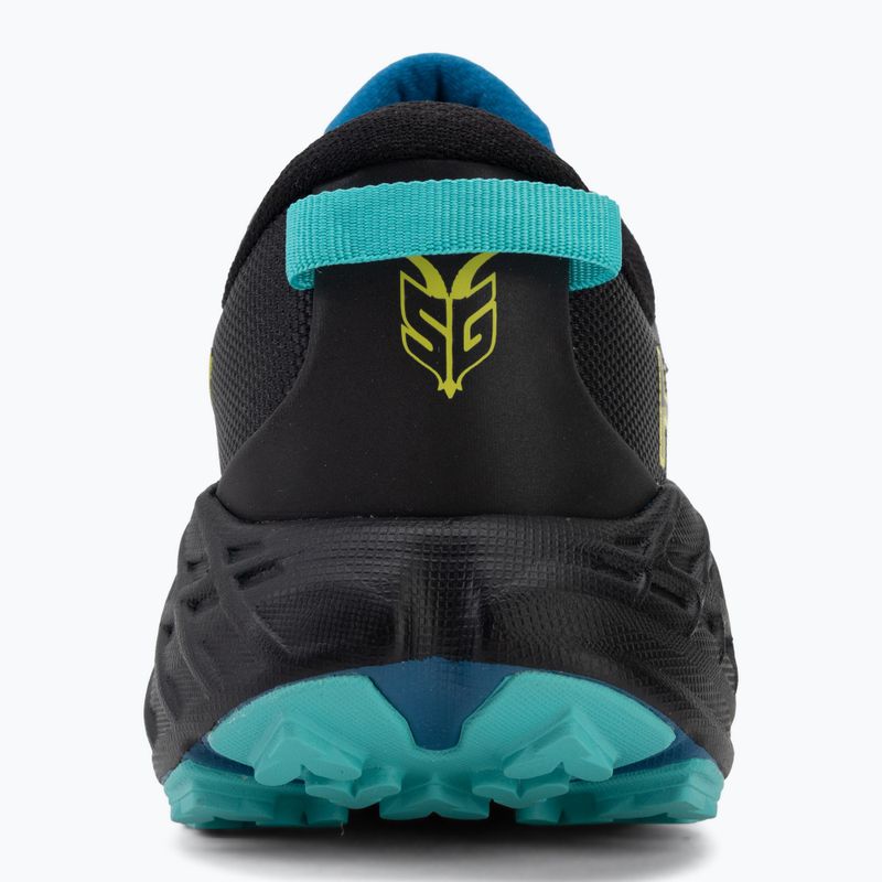 Încălțăminte de alergare pentru copii HOKA Speedgoat 7 black/night glow blue 6