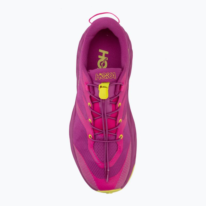 Încălțăminte de alergare pentru copii HOKA Speedgoat 7 fuchsia/fuchsia 5