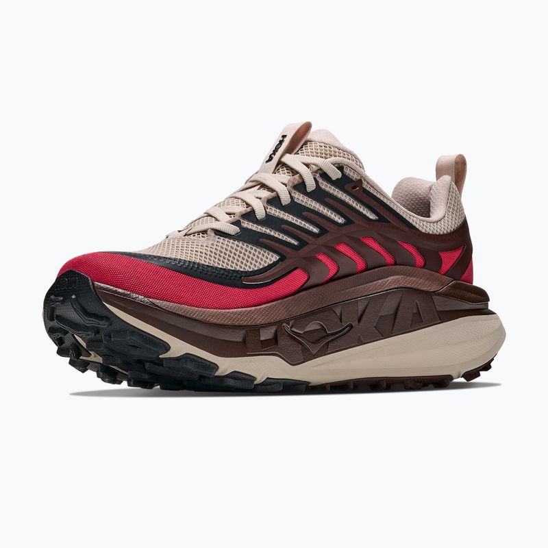 Încălțăminte de alergare pentru bărbați HOKA Stinson 8 river rock grey/spiced chocolate 4