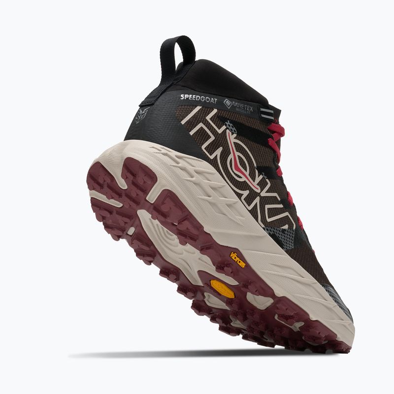 Încălțăminte de alergare pentru bărbați HOKA Speedgoat 7 Hike GTX spiced chocolate/river rock grey 5