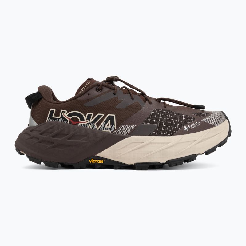 Încălțăminte de alergare pentru bărbați HOKA Speedgoat 7 GTX spiced chocolate/river rock grey 2