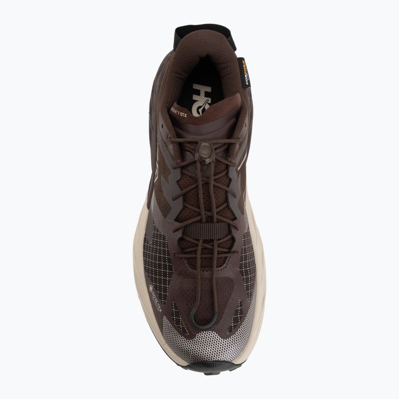 Încălțăminte de alergare pentru bărbați HOKA Speedgoat 7 GTX spiced chocolate/river rock grey 5