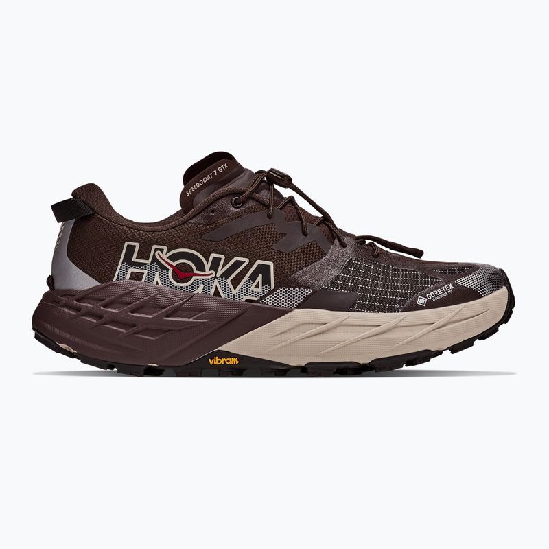 Încălțăminte de alergare pentru bărbați HOKA Speedgoat 7 GTX Wide spiced chocolate/river rock grey 2