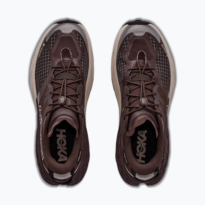 Încălțăminte de alergare pentru bărbați HOKA Speedgoat 7 GTX Wide spiced chocolate/river rock grey 8