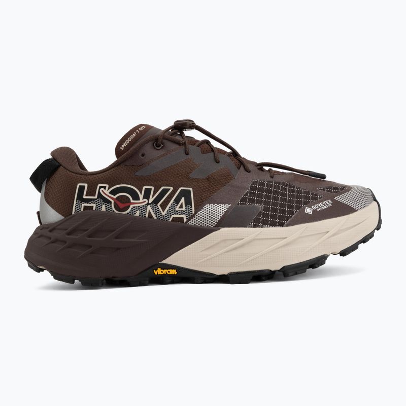Încălțăminte de alergare pentru bărbați HOKA Speedgoat 7 GTX Wide spiced chocolate/river rock grey 2