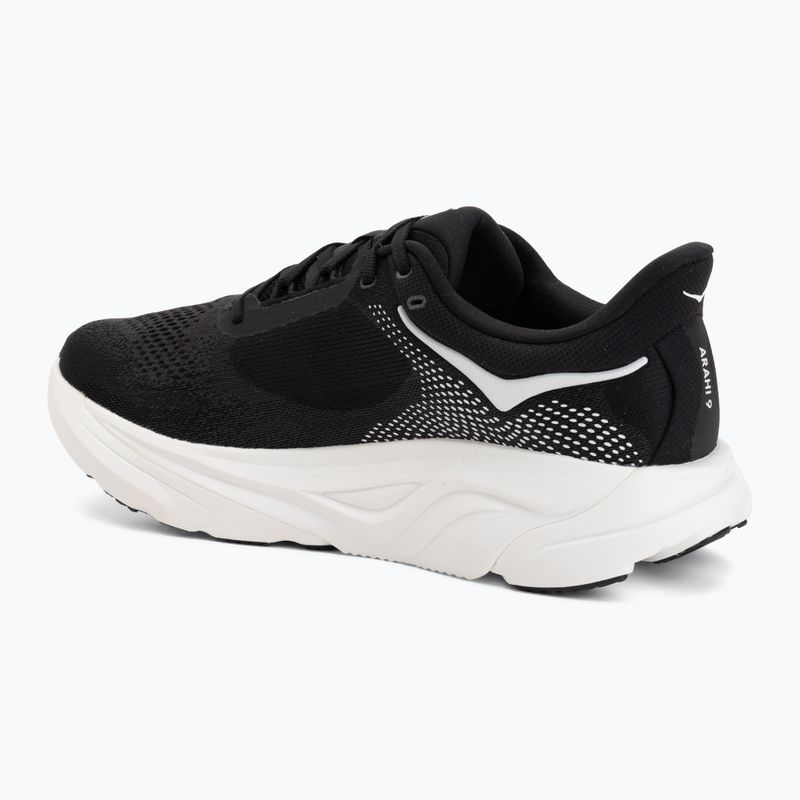 Încălțăminte de alergare pentru bărbați HOKA Arahi 9 Wide black/white 3