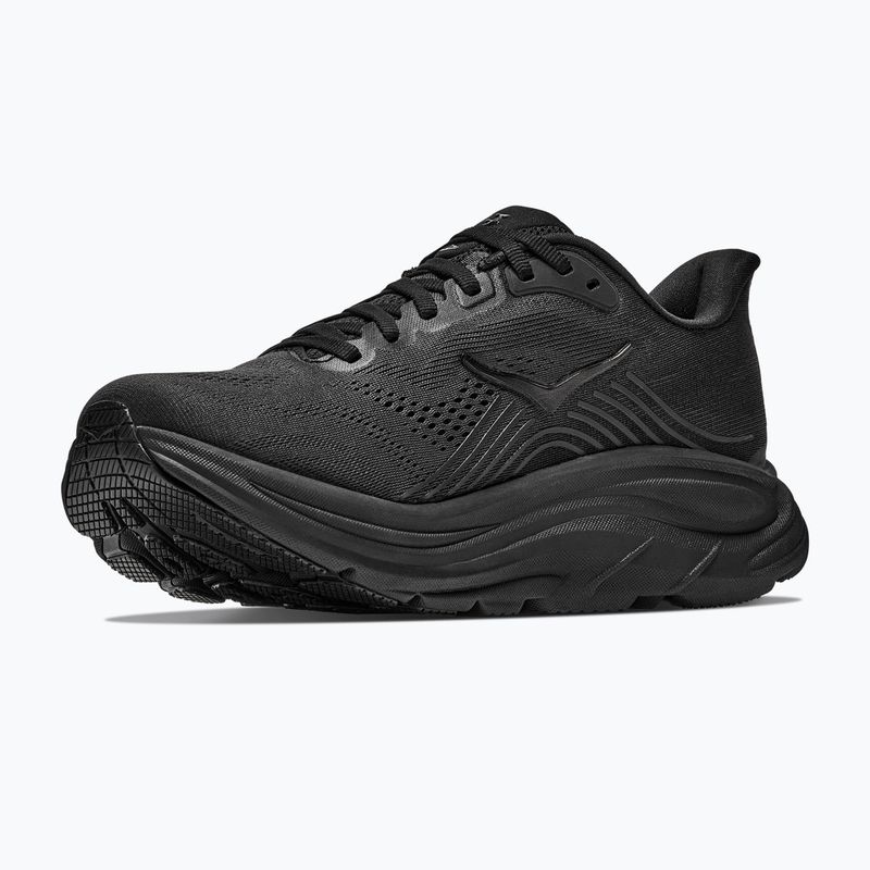 Încălțăminte de alergare pentru bărbați HOKA Clifton 11 Wide black/black 4