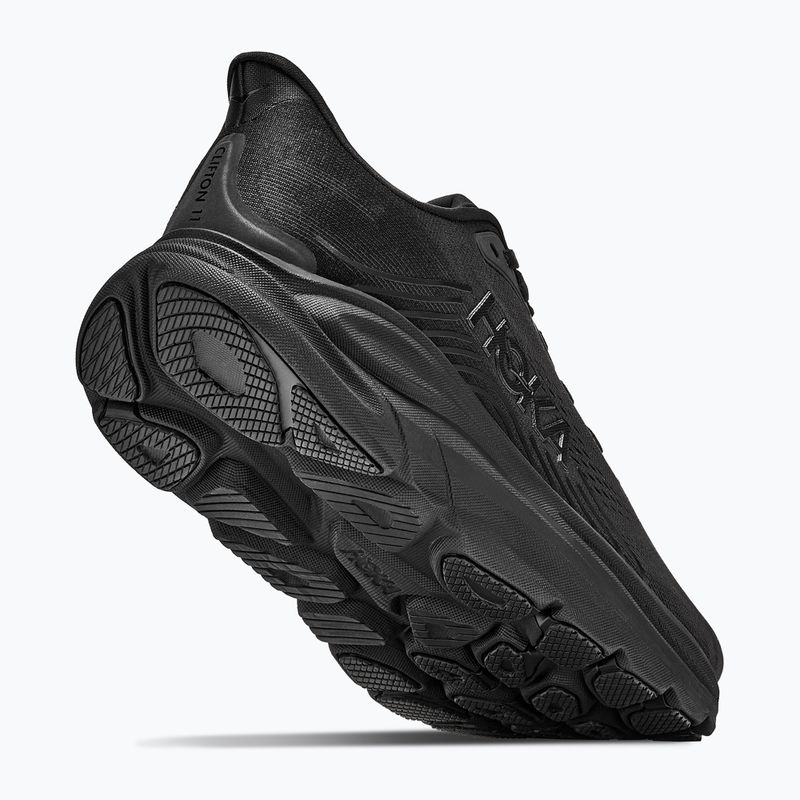 Încălțăminte de alergare pentru bărbați HOKA Clifton 11 Wide black/black 5