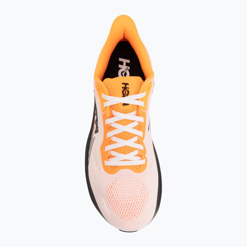Încălțăminte de alergare pentru bărbați HOKA Clifton 11 Wide neon tangerine/frost 5