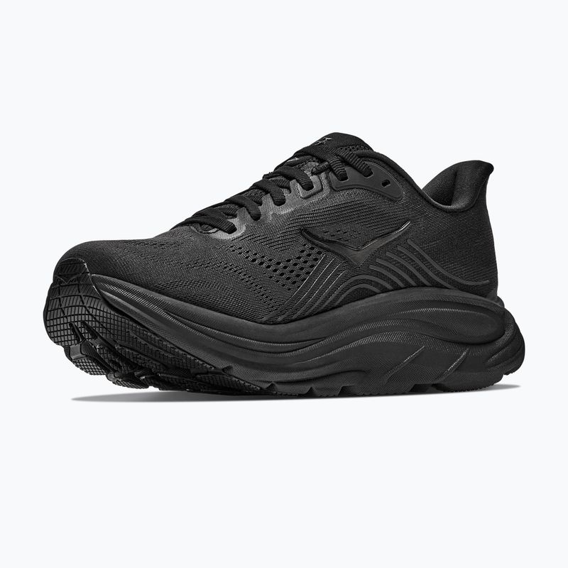 Încălțăminte de alergare pentru bărbați HOKA Clifton 11 X-Wide black/black 4