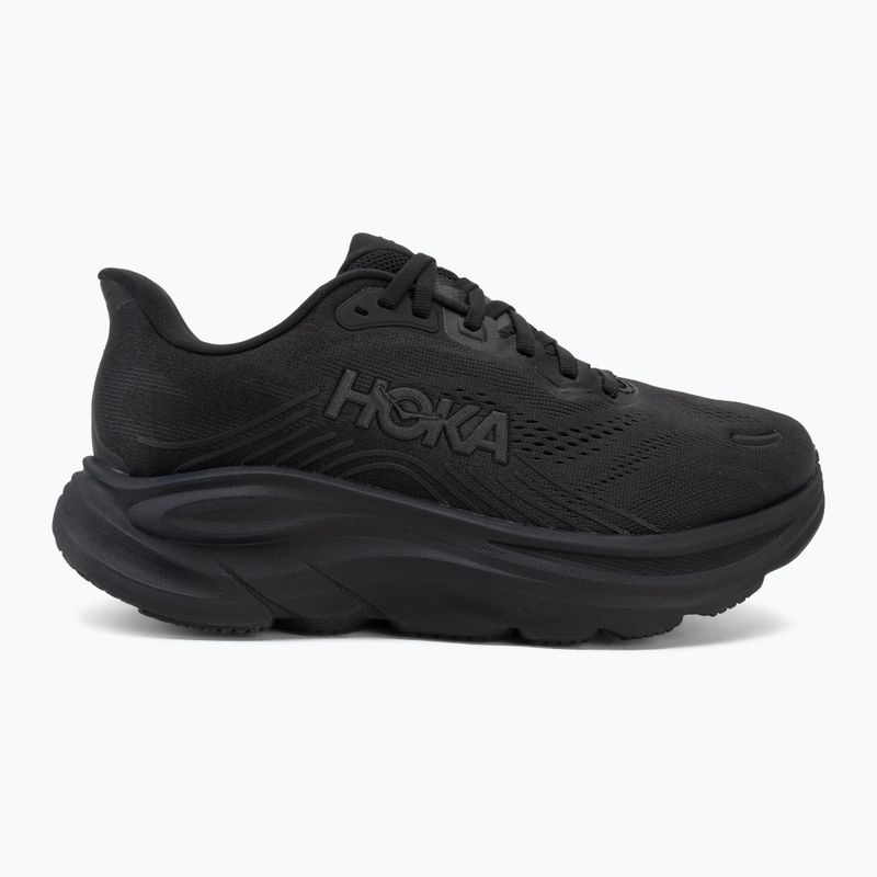 Încălțăminte de alergare pentru femei HOKA Clifton 11 X-Wide black/black 2