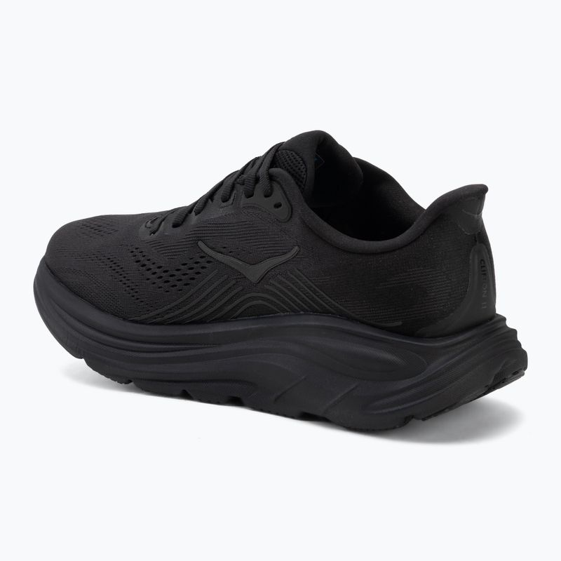 Încălțăminte de alergare pentru femei HOKA Clifton 11 X-Wide black/black 3