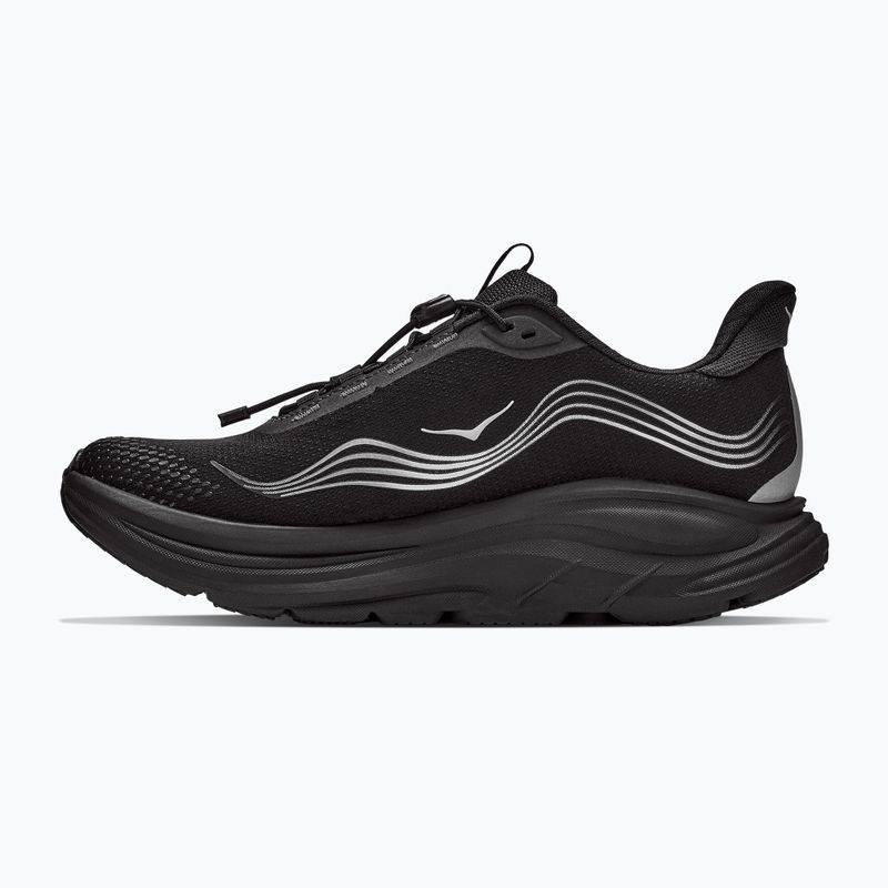Încălțăminte de alergare pentru bărbați HOKA Clifton 11 GTX Wide black/black 3