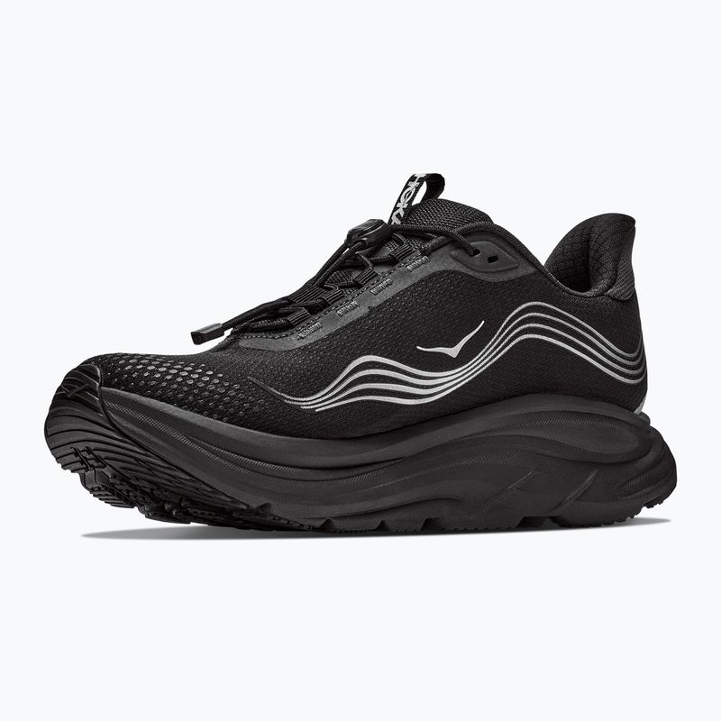 Încălțăminte de alergare pentru bărbați HOKA Clifton 11 GTX Wide black/black 4